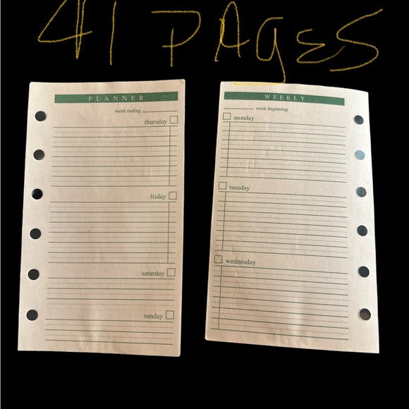 Agenda Inserts•Does not include Agenda• - Picture 5 of 8